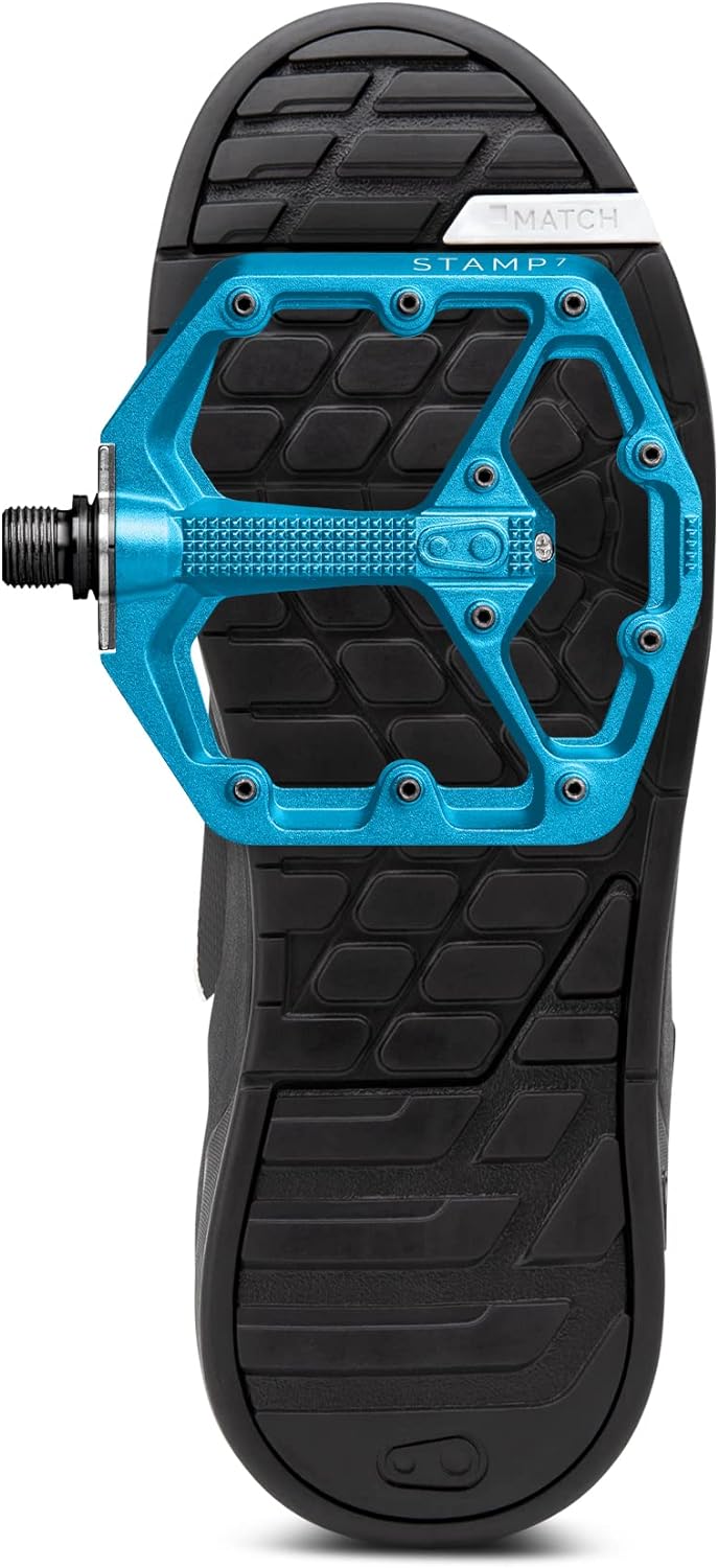 Crankbrothers Stamp Flat BMX/MTB Bike Pedal - Platform Bicycle Pedal, Minimal Profile, Adjustable Grip