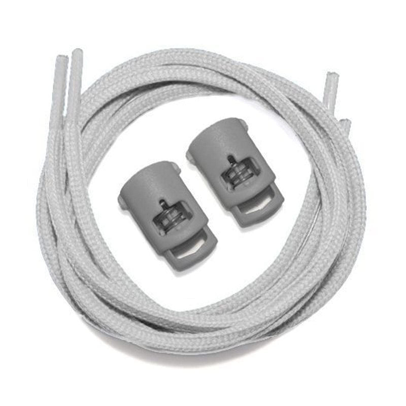 Crankbrothers Unisex's Speedlace Shoelaces, Silver, Standard Size