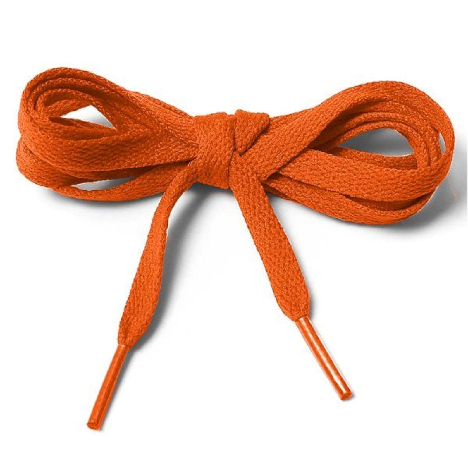 Crankbrothers Unisex's Rounded Shoelaces, Orange, S-M