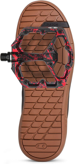 Crankbrothers Stamp 7 Pédales de VTT – Collection Splatter – MTB Enduro DH BMX plateforme concave – Paire plate de pédales de vélo de montagne (broches réglables incluses