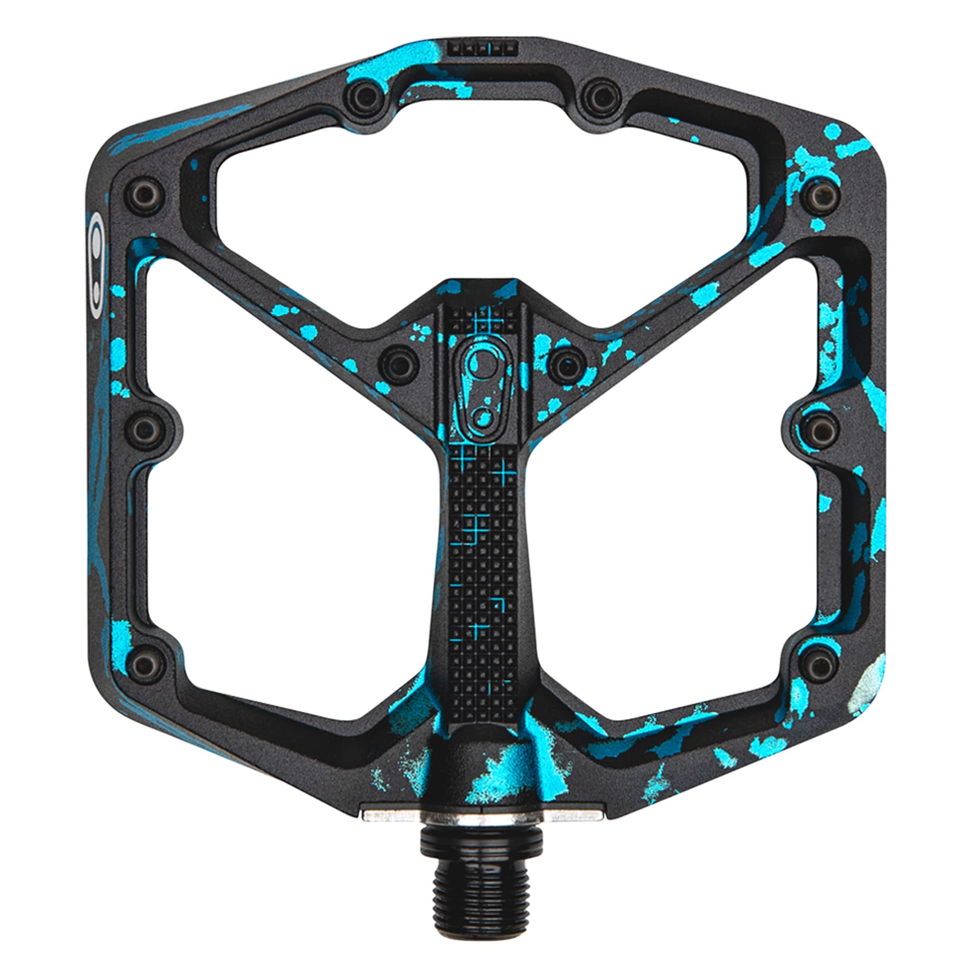 Crankbrothers Stamp 7 Platform Limited Edition Bicycle Pedals Large Size 43-49 Black / Blue