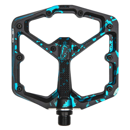 Crankbrothers Stamp 7 Platform Limited Edition Bicycle Pedals Large Size 43-49 Black / Blue