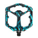 Crankbrothers Stamp 7 Mountain Bike Pedals, Size Small, Black/Blue