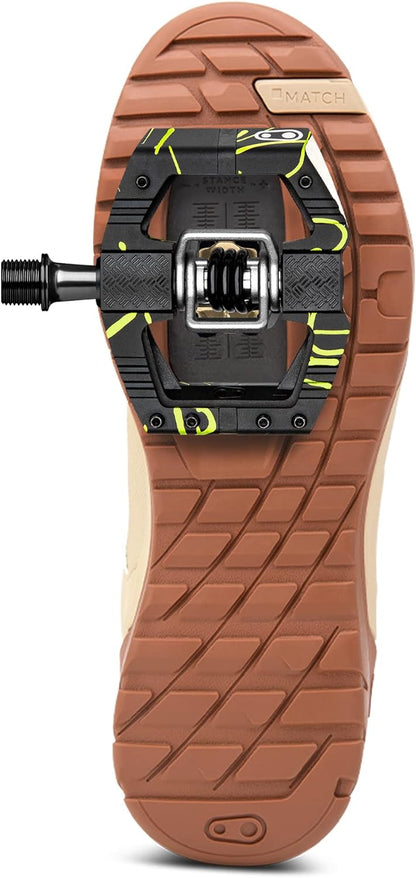 Crankbrothers Mallet E Mountain Bike Pedals - Splatter Collection - MTB Enduro Optimized Platform - Clip-in System Pair of Bicycle Mountain Bike Pedals (Cleats Included