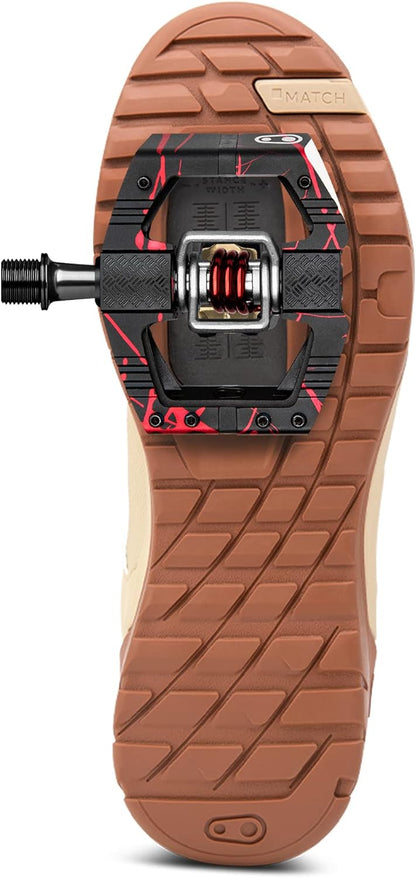 Crankbrothers Mallet E Mountain Bike Pedals - Splatter Collection - MTB Enduro Optimized Platform - Clip-in System Pair of Bicycle Mountain Bike Pedals (Cleats Included