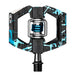 Crankbrothers Mallet E Mountain Bike Pedals - Splatter Collection - Optimized Platform MTB Enduro - Mountain Bike Pedal Clip System (Cleats Included