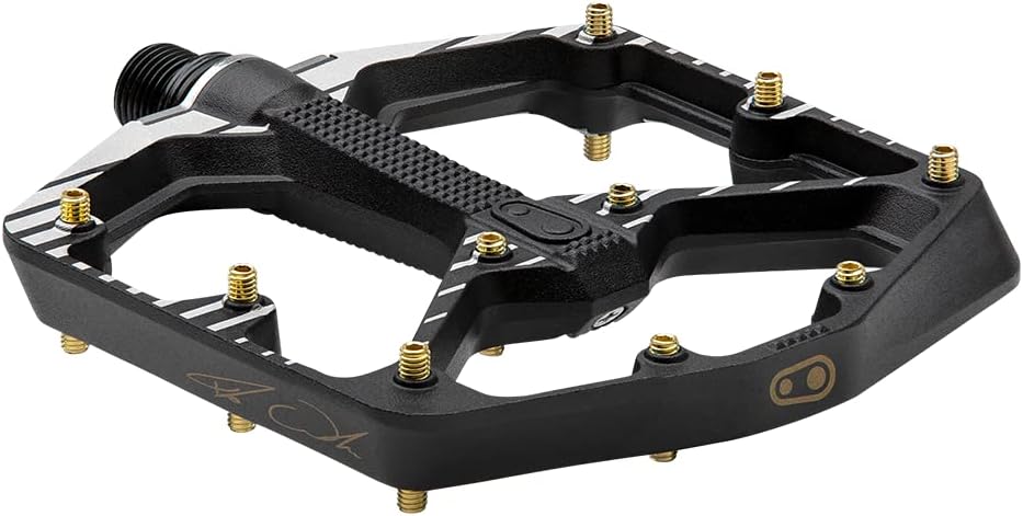 Crankbrothers Stamp Flat BMX/MTB Bike Pedal - Platform Bicycle Pedal, Minimal Profile, Adjustable Grip