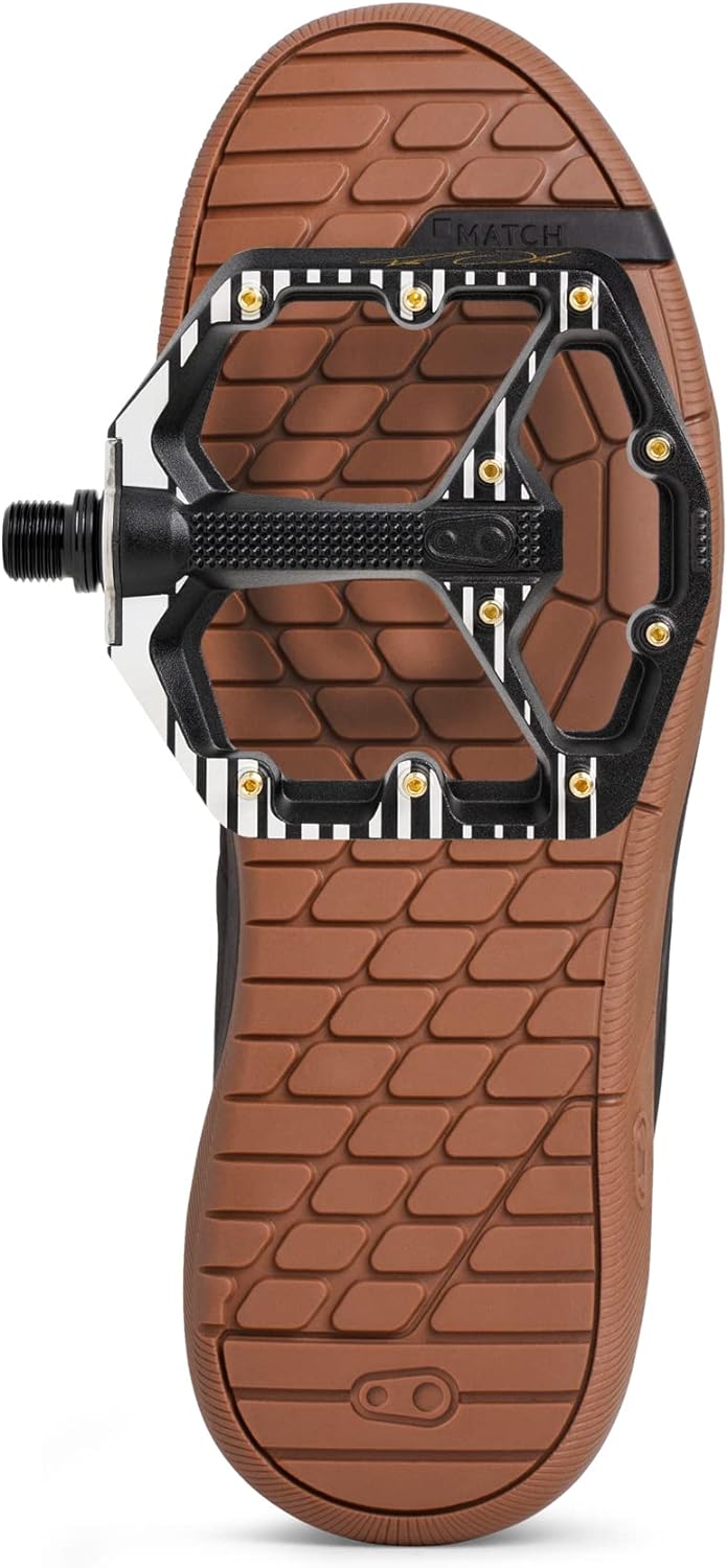 Crankbrothers Stamp Flat BMX/MTB Bike Pedal - Platform Bicycle Pedal, Minimal Profile, Adjustable Grip