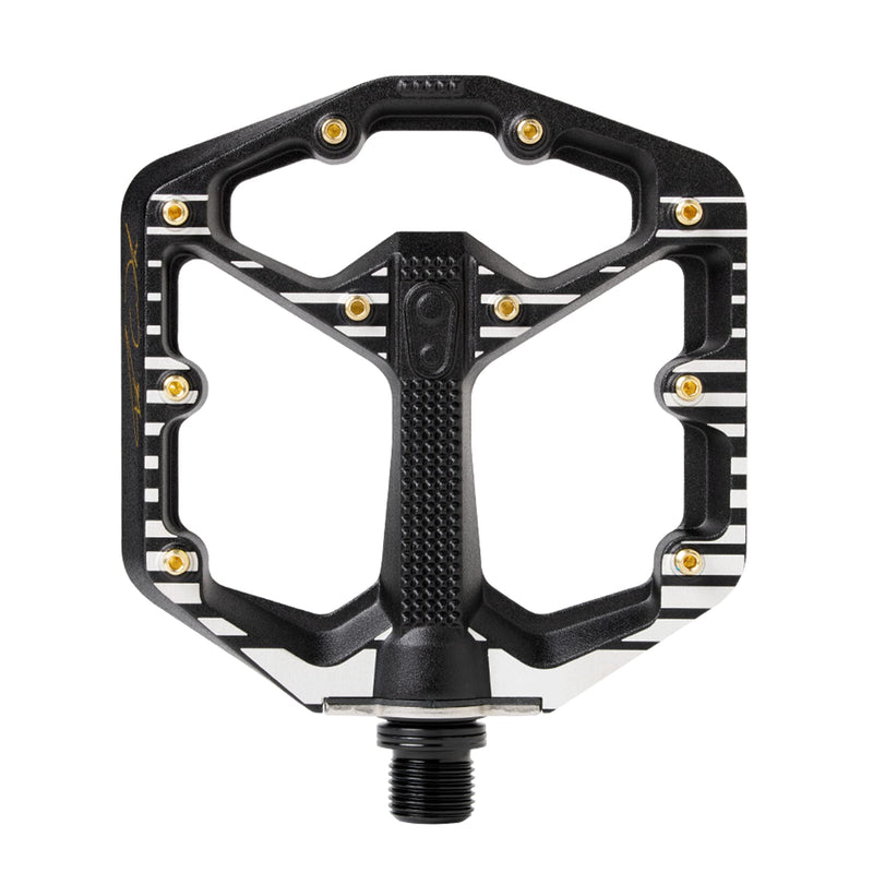 Crankbrothers Stamp Flat BMX/MTB Bike Pedal - Platform Bicycle Pedal, Minimal Profile, Adjustable Grip