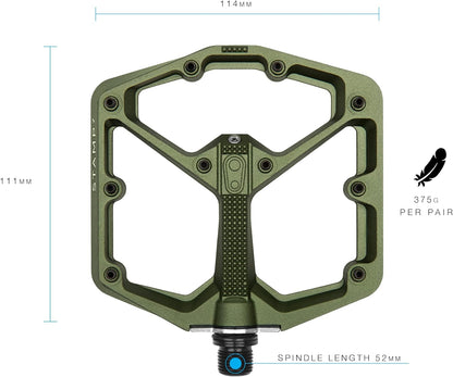 CRANKBROTHERS Pedals STAMP 7 Large Dark Green