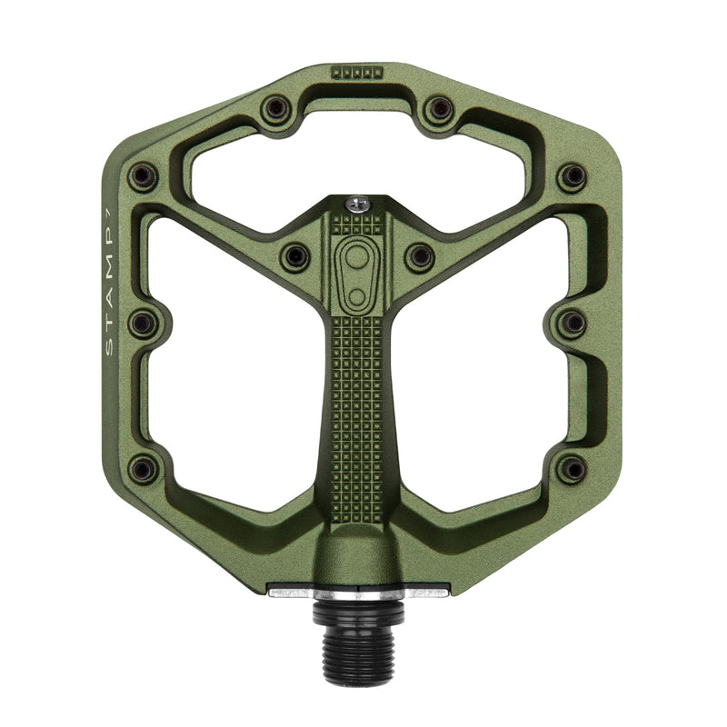 Crankbrothers Stamp Flat MTB Pedals - Size-Specific, Lightweight, Versatile, Durable Bike Pedals