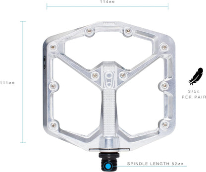 Crankbrothers Pedals Stamp 7 Silver Size L