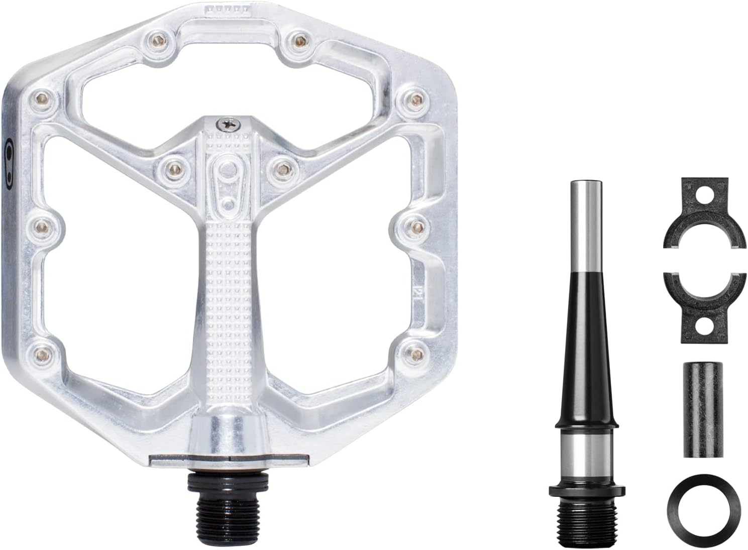 Crankbrothers Stamp Flat MTB Pedales Pedales de Bicicleta de tamaño específico, Ligeros, versátiles y duraderos