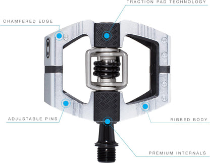 Crankbrothers Mallet Ls High Polish Pedals One Size