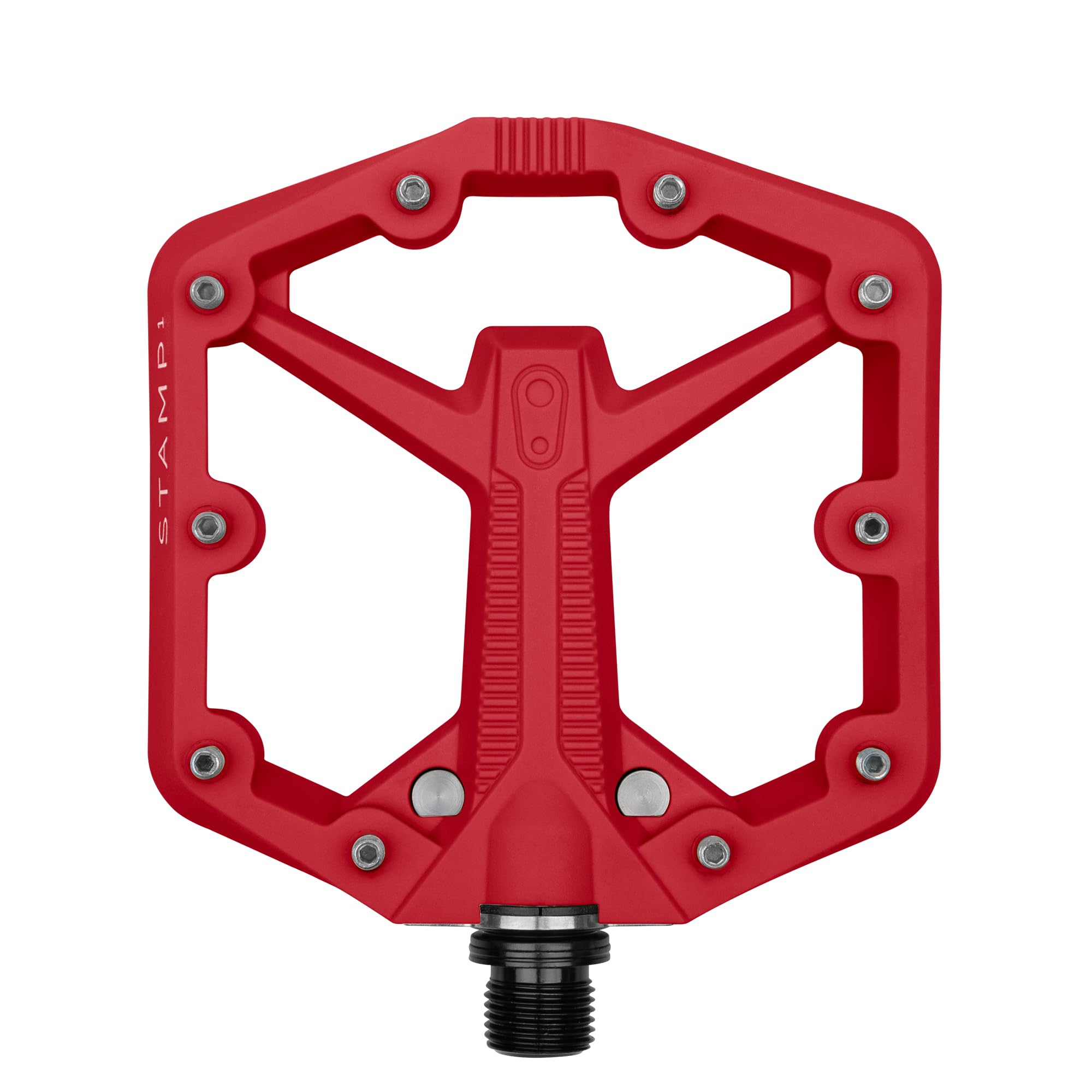 Crankbrothers Stamp Flat BMX/MTB Bike Pedal - Platform Bicycle Pedal, Minimal Profile, Adjustable Grip