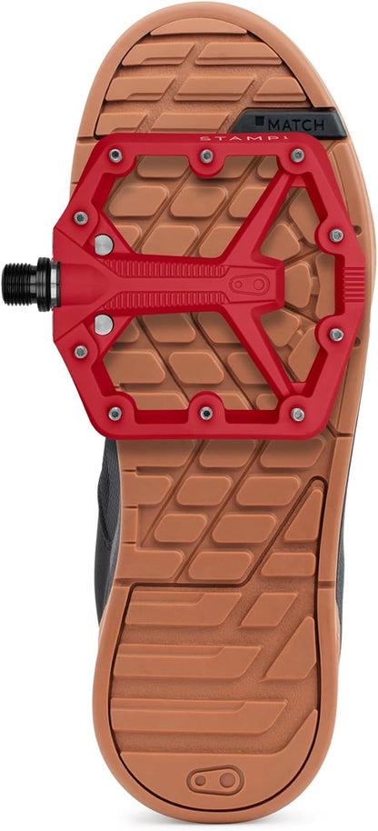 Crankbrothers Stamp Flat BMX/MTB Bike Pedal - Platform Bicycle Pedal, Minimal Profile, Adjustable Grip