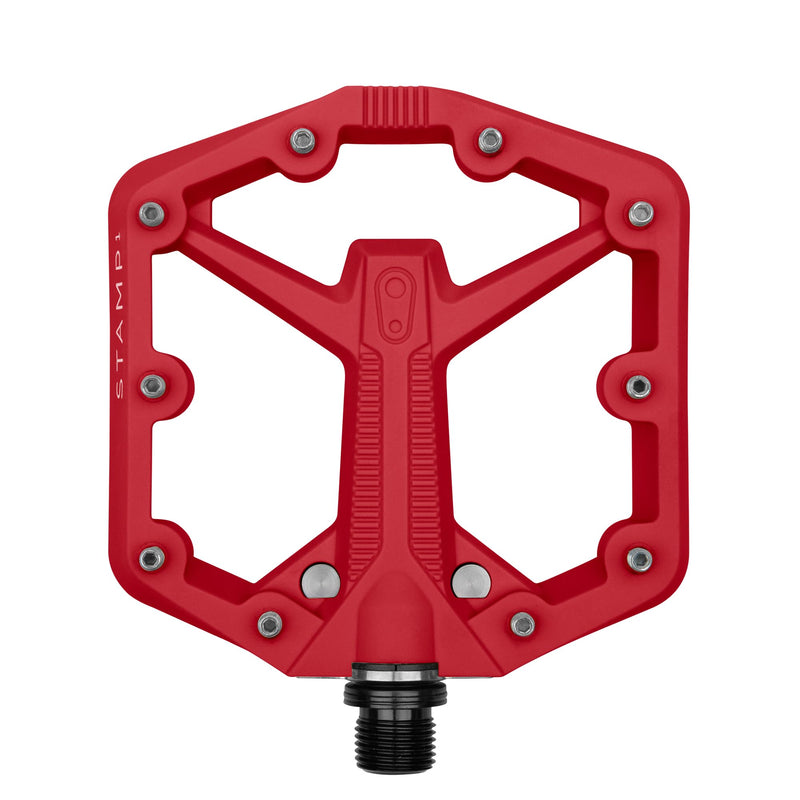 Crankbrothers Stamp Flat BMX/MTB Bike Pedal - Platform Bicycle Pedal, Minimal Profile, Adjustable Grip
