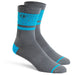 Crankbrothers Icon MTB Socks One Size Black/Blue Splatter