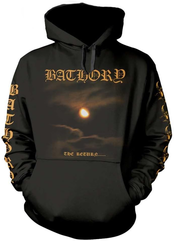 BATHORY The Return Pullover Hoodie M Black