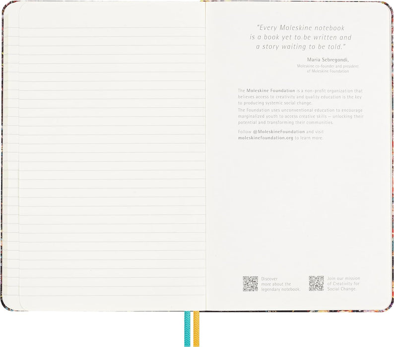 Moleskine - Taccuino con copertina rigida, a righe, anno del Drago, di Zeng Fan Zhi, formato grande, con confezione regalo, 13 x 21 cm, multicolore, 176 pagine (lingua italiana non garantita