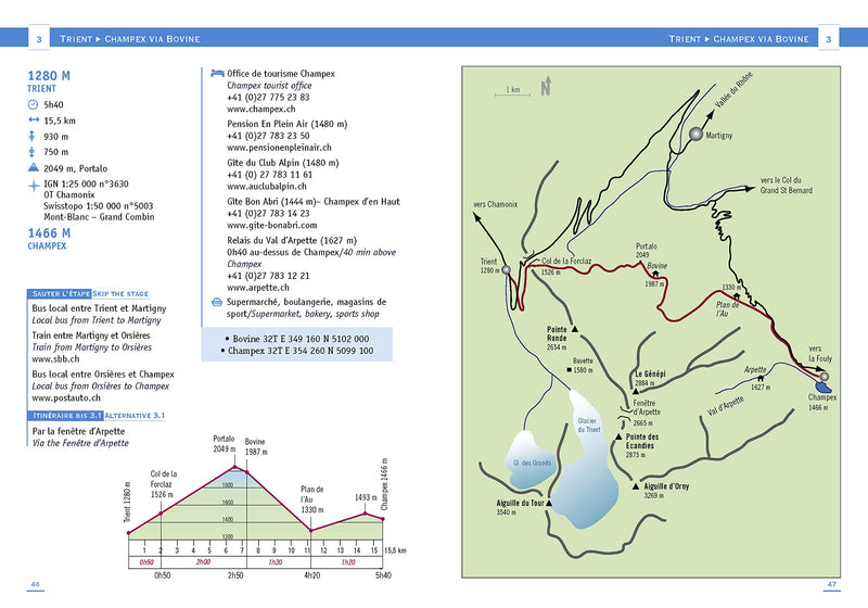 Chamonix-Zermatt, randonnée/hiking - 2de édition: Du Mont-Blanc au Cervin par les sentiers (2020