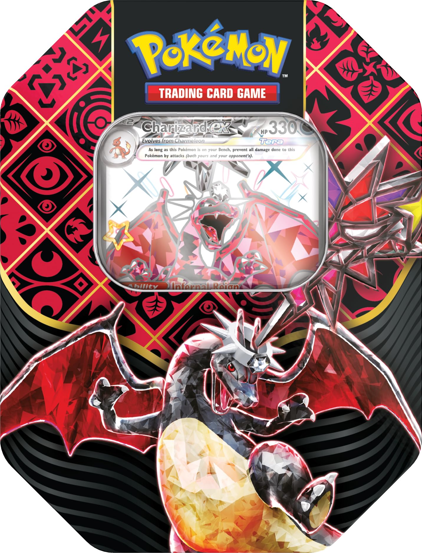 Pokemon - Tcg Scarlet & Violet - Paldean Fates Ex Tin