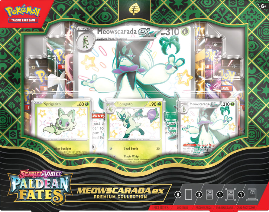 Pokemon 290-85634 Paldean Fates Pokémon ex Premium Collection, Multi