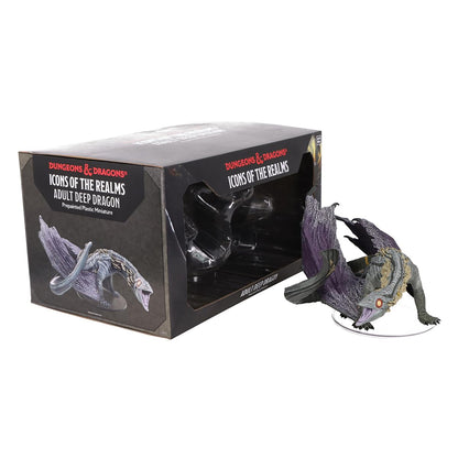 WizKids D&D Icons of The Realms: Miniaturas prepintadas de dragón profundo para adultos, 230387