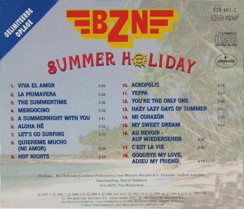 Bzn - Summer Holiday