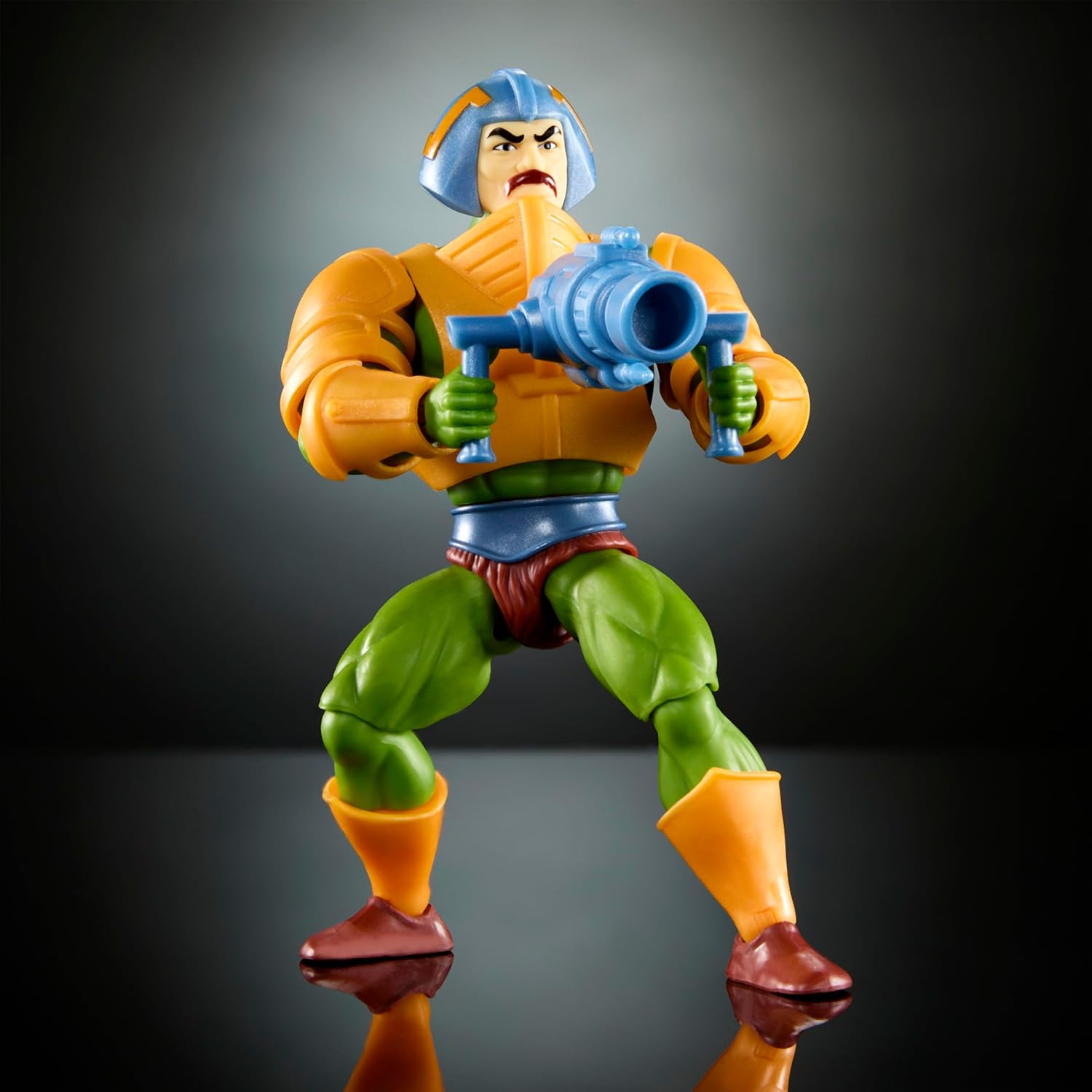 Masters of the Universe Origins Toy, Cartoon Collection Man-At-Arms Duncan Action Figure, 5.5-inch Hero with Removable Armor & Accessories, HYD25