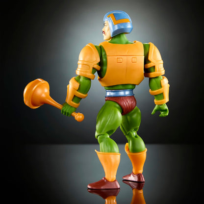 Masters of the Universe Origins Toy, Cartoon Collection Man-At-Arms Duncan Action Figure, 5.5-inch Hero with Removable Armor & Accessories, HYD25