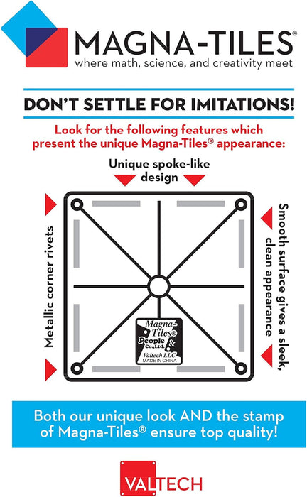 Magna-Tiles Polygons Expansion Set, The Original Magnetic Building Tiles for Creative Open-Ended Play, Educational Toys for Children Ages 3 Years + (8 Pieces