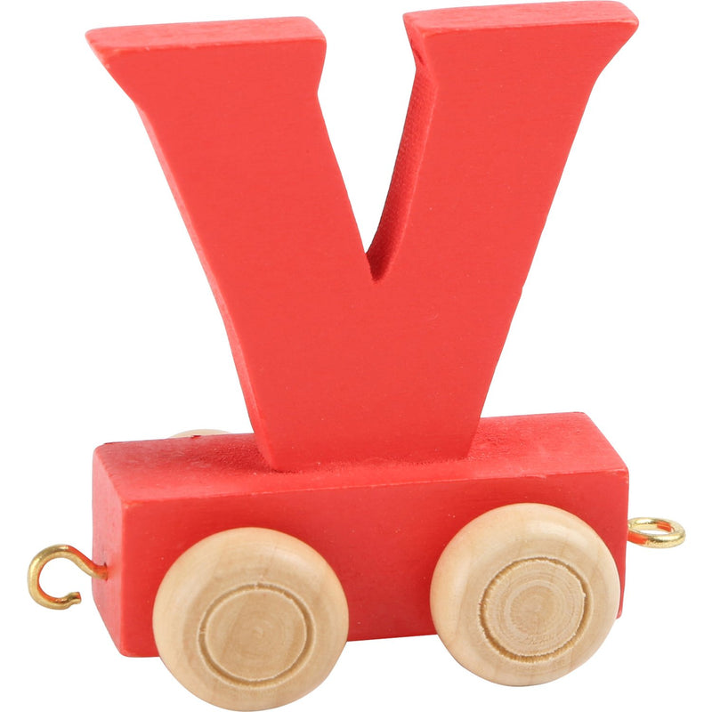 Small Foot - Small Foot - Houten Lettertrein Kleur - V