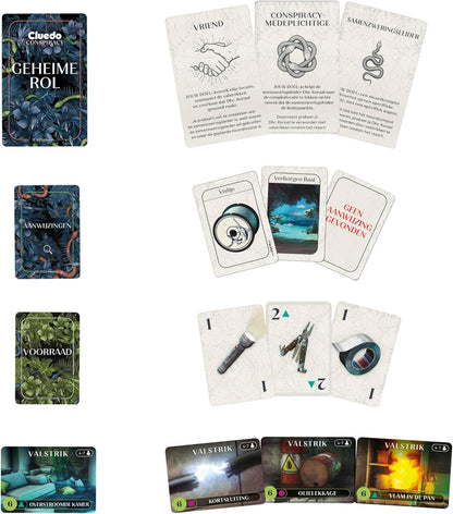 Cluedo Conspiracy Board Game for Teens and Adults (Dutch Version