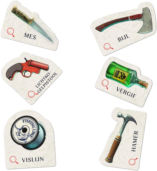 Cluedo Conspiracy Board Game for Teens and Adults (Dutch Version