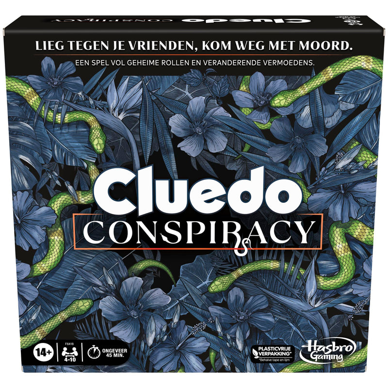 Cluedo Conspiracy Board Game for Teens and Adults (Dutch Version