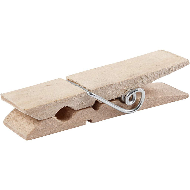 Holzklammer L 72 Cm B 2 Cm 10 Stck. Kiefernholz