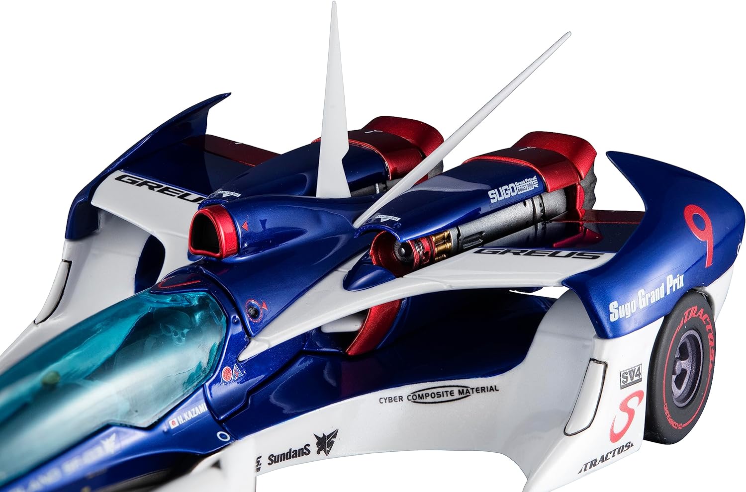 Future GPX Cyber Formula véhicule 1/24 Variable Action Saga Garland SF - 03 Livery Edition 18 cm