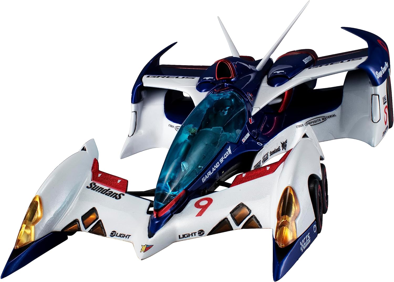 Future GPX Cyber Formula véhicule 1/24 Variable Action Saga Garland SF - 03 Livery Edition 18 cm
