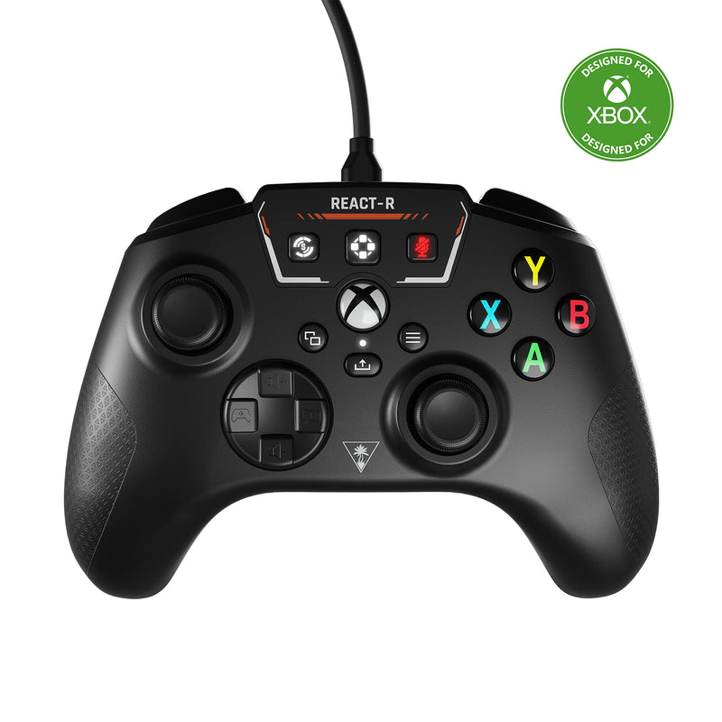 Turtle Beach React-R Controller Black - Xbox Series X|S, Xbox One and PC React-R Single React-R Black