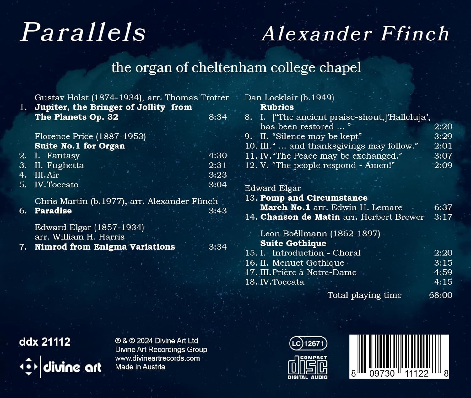 Alexander Ffinch: Parallels