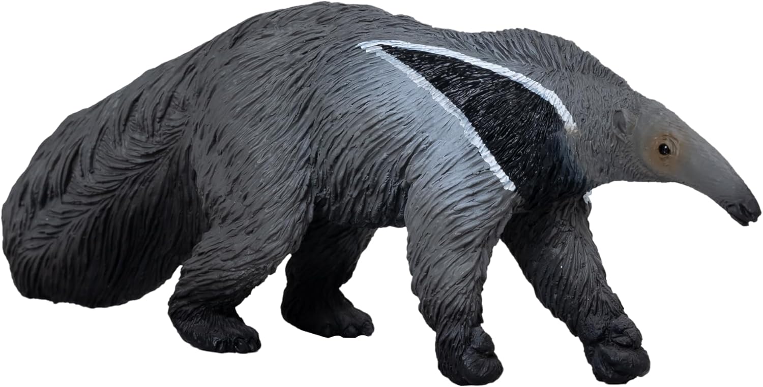 MOJO Giant Anteater Wildlife Model Animal Toy Figure for Play and Collection