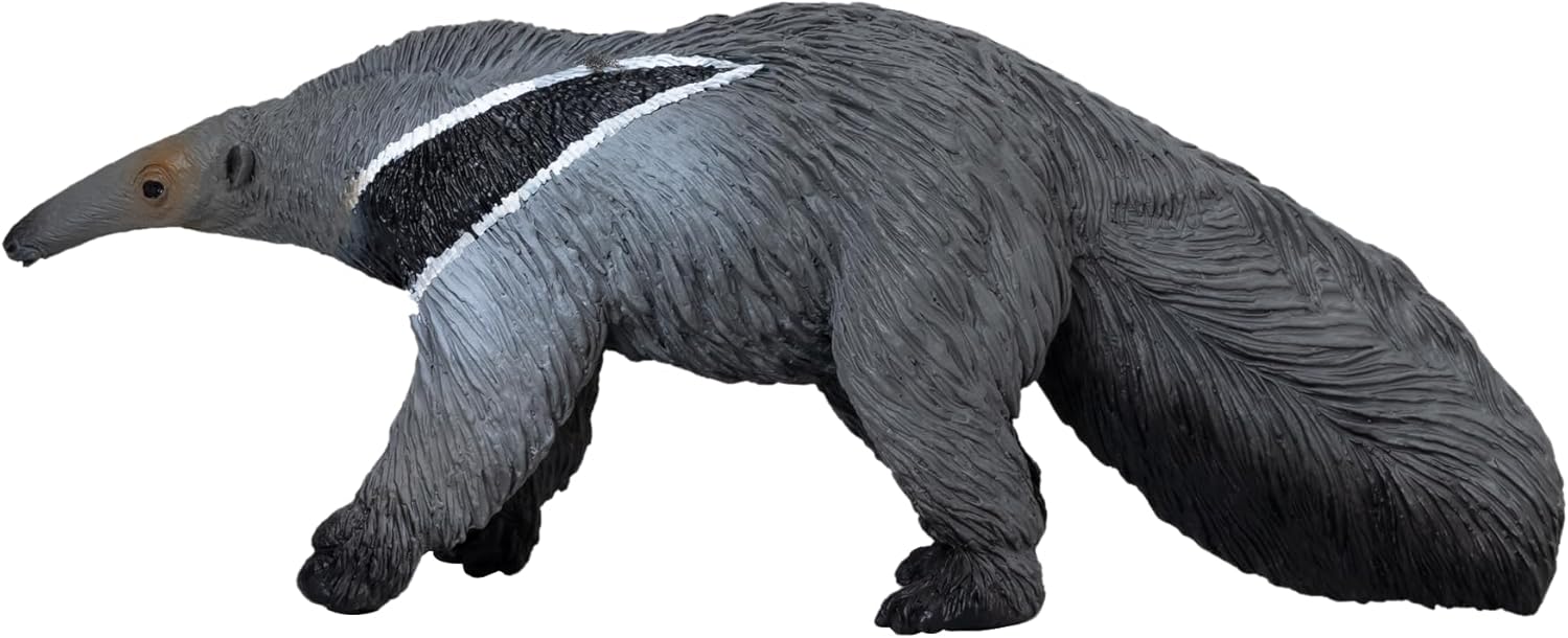 MOJO Giant Anteater Wildlife Model Animal Toy Figure for Play and Collection