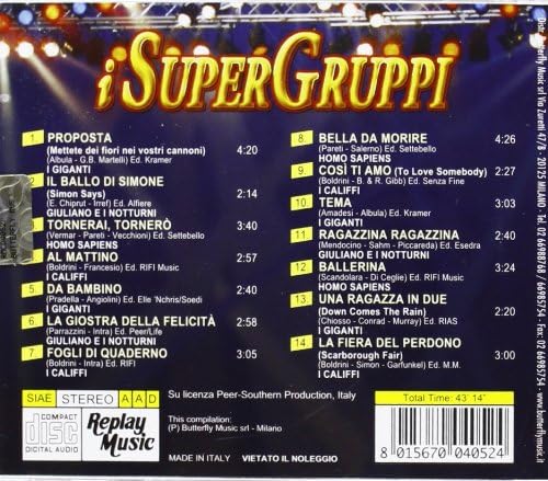 I Supergruppi