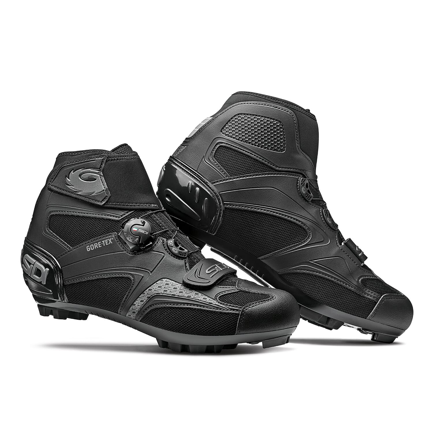 Sidi Frost Gore 2 MTB Shoes - Monochrome 41 Black/Black