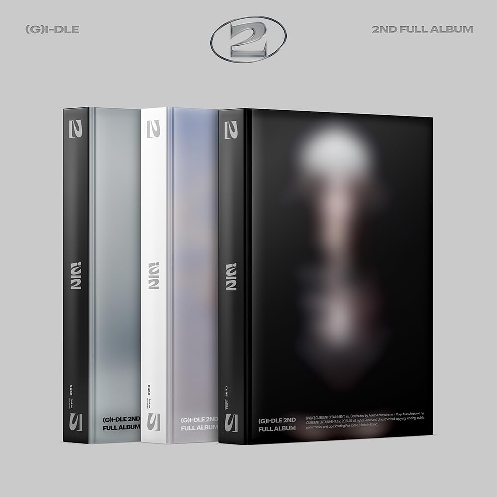 2 - Random Cover - incl. 96pg Booklet, Lyric Paper, Mini-Poster, Envelope, Photocard, Film Photocard, Message Card + Sticker