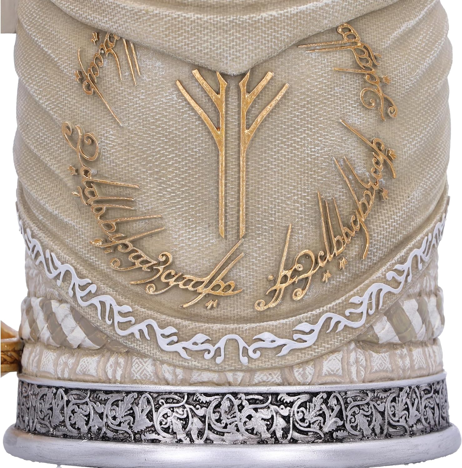 Nemesis Now Lord of the Rings Gandalf The White Tankard 15cm, Resin, White, Officially Licensed Lord of the Rings Merchandise, Cast in the Finest Resin, Expertly Hand-Painted
