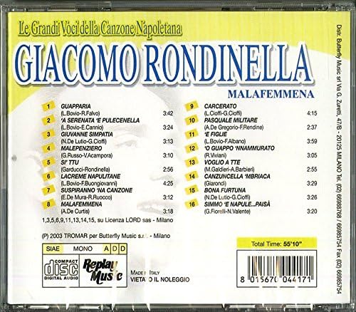 Malafemmina - Le Grandi Voci Della Canzone Napoletana