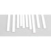 Plastruct 1.0 x 4.8mm Strips 10pcs # MS-419