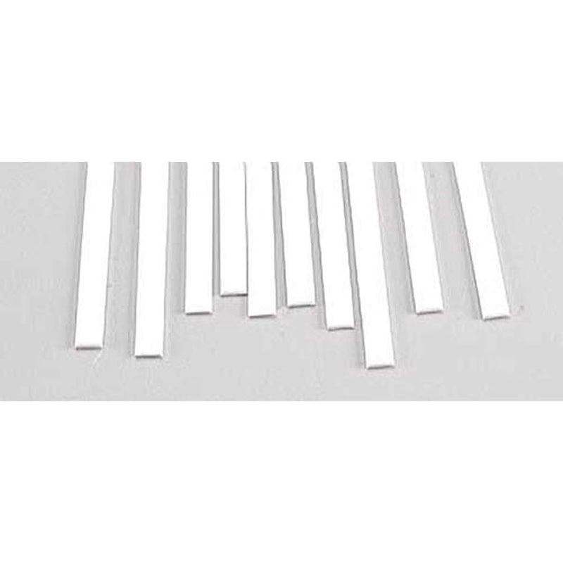 Plastruct 1.0 x 4.8mm Strips 10pcs # MS-419